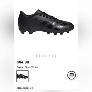 adidas Predator soccer size 2